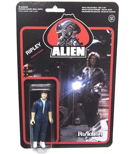 ALIEN◎エイリアンFUNKOフィギュア5種セット◎REACTIONリプリー Alien - ReAction - Set of 5 figures : Ripley, Ash, Dallas